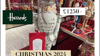 THE HARRODS CHRISTMAS SHOP 2024 IS NOW OPEN christmas christmasdecor christmasdecorations [upl. by Hsakiv]