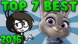 The Top 7 BEST ANIMATED Movies of 2016 [upl. by Evadnee]