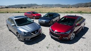 2016  2017 Compact Sedan Comparison  Kelley Blue Book [upl. by Yerga863]