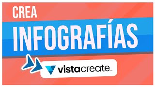 Cómo crear infografías en Vista create fácilmente  Tutorial Como hacer infografías en línea [upl. by Tnert]