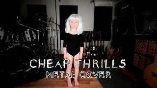 Sia  Cheap Thrills metal cover by Leo Moracchioli [upl. by Bonilla]