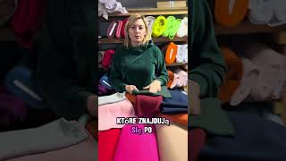 Dresówka drapana co to fabricstore sewcialists sewing fabricshoppingonline [upl. by Hamimej]