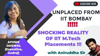 IIT MTech Placements 2023  IIT MTech Core Placements  Shocking Reality iit mtech iitbombay [upl. by Vallo936]