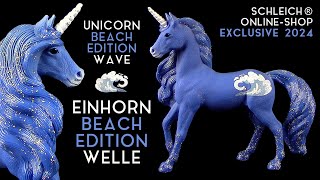 Schleich ® Bayala ® Einhorn Beach Edition Wave  Welle  Shop Exclusive 2024  Unicorn Review [upl. by Sochor290]