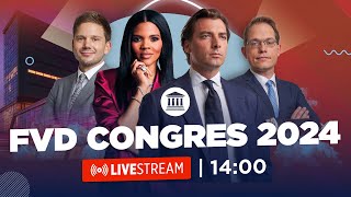 LIVE Het FVDCongres in de RAI Amsterdam Met Thierry Baudet en Candace Owens [upl. by Mcnamara]