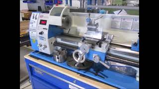 HBM 250x550 Profi Vario Table lathe [upl. by Ognimod183]