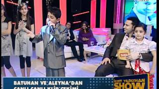 Batuhan ve Aleyna Izzet Yildizhan Show Duet 2011  Yeni  Shaller [upl. by Anaher]