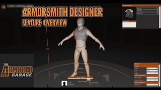 Armorsmith Designer  Feature Overview [upl. by Thissa]