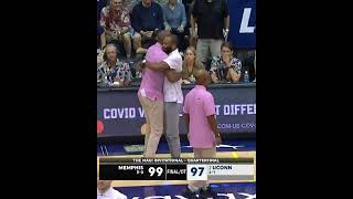 The moment Memphis defeats No 2 UConn ‼️ shorts [upl. by Nelag697]