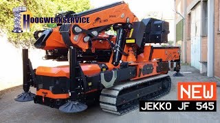 Nieuwe Jekko kraan JF 545 [upl. by Kcitrap]