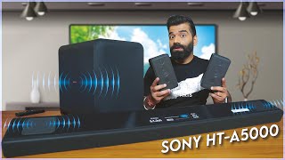 The Ultimate Home Theatre Experience  Sony HTA5000 Soundbar Unboxing🔥🔥🔥 [upl. by Aimehs]