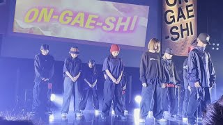 ONGAESHI 2024 Spring in Fukuoka shakebody uhhh op dance hiphop zepp ongaeshi [upl. by Noemad]