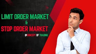 2 Types of Entries Limit Order Market Vs Stop Order Marketstockmarket [upl. by Yllop]