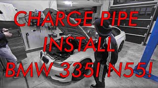 Installing a VRSF Charge Pipe on my E92 BMW 335i N55 [upl. by Amice]