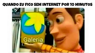 30 MINUTOS MEMES EM IMAGENS ENGRAÇADOS  Quando eu fico sem internet por 10 minutos [upl. by Lalib]