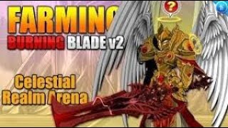 Burning Blade v2 Farming 30 Damage Light Caster CLASS Returns AQW AdventureQuest Worlds [upl. by Eetnuahs607]