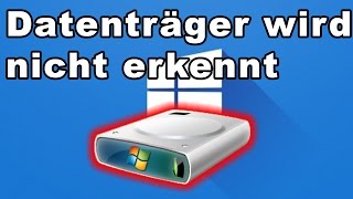 Nicht erkannte Datenträger reparieren [upl. by Esdnyl]