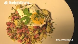 Tiroler  Gröstl mit Selchfleisch [upl. by Howe]