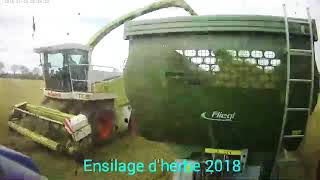 ETA De Largoat  Ensilage dherbe 2018  valtra  sodimac  ×2 new holland [upl. by Aicirpac744]