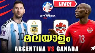 Argentina vs Canada Copa America Semifinal LIVE Who Will Win [upl. by Intyre]