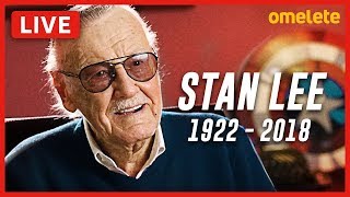 RIP STAN LEE  UMA HOMENAGEM AO ÍCONE DA CULTURA POP  Live [upl. by Nahor]