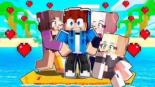 Atrapado En Una Balsa Con Mis Fans Locas en Minecraft ¡1 CHICO vs 5 FANS LOCAS [upl. by Corydon534]