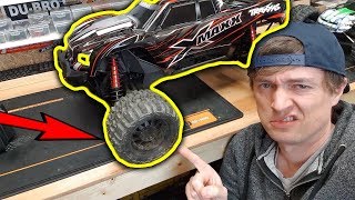 Proline Trenchers for Traxxas XMaxx [upl. by Dnaleel768]