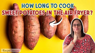 Air Fryer Sweet Potatoes [upl. by Ahsitnauq]