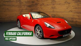 Ferrari California  37333 Km  Very good condition  Full options  2009 VIDEO ERclassicscom [upl. by Osrit]