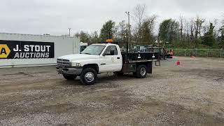 2001 Dodge Ram 3500 Flatbed Dump Truck [upl. by Behl]