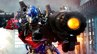 A morte e renascimento de Optimus Prime As melhores lutas de Transformers 2 [upl. by Durham780]