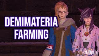 FFXIV 23 0376 Demateria Farming Desynthesis [upl. by Pittel]