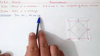 Chapter8 Ex82 Q2 Quadrilaterals  Ncert Maths Class 9  Cbse [upl. by Eillib451]