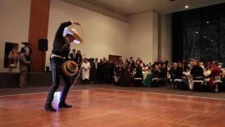 Ricardo Zamudio floreando durante la Coronación de Daniela 1 en la Asociación Nacional de Charros [upl. by Neomah721]