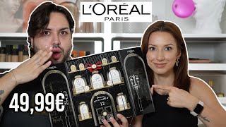 CALENDARIO DELLAVVENTO LOREAL PARIS 2023 ft liquorsbeauty [upl. by Airotel557]