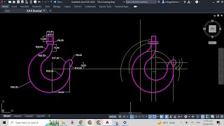 How to do a Tangency Hook  Step by Step  Tutorial  Arcs  Circles  Tangents [upl. by Enaled]