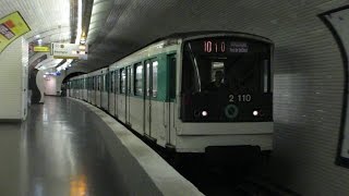 Paris MF67 Métro 10  Église dAuteuil [upl. by Milman27]