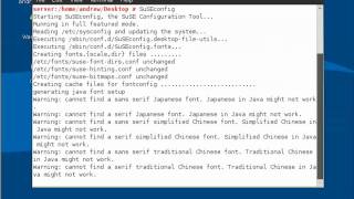 Installing TrueType fonts on openSUSE 112 [upl. by Ennovihc]