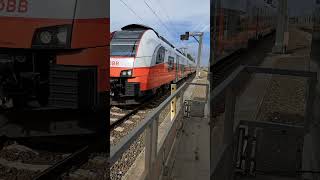 S3 Wien Liesing ÖBB 4746 117 cityjet SIEMENS Desiro ML motorvonat rövid [upl. by Goldwin]