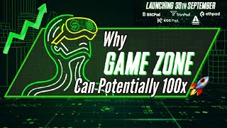 Why GameZone Has 100x Potential  GZONE IDO September 30th Low Market Cap Gem [upl. by Aihsinyt]