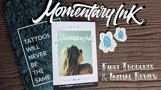 Momentary Ink temporary tattoo review [upl. by Ahsinaw574]