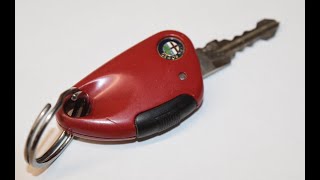 Alfa Romeo 145 146 156 166 GT GTV Spider Key Fob Battery Replacement  EASY DIY [upl. by Tneicniv]