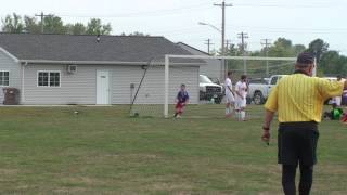 Carlinville High School Soccer vs Hillsboro Clip 9715 [upl. by Elboa]