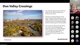 Ontario Line Virtual Open House Thorncliffe Park Feb 15 2024 [upl. by Aleiram457]