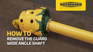 Walterscheid® How To  Remove the guard from a wideangle PTO shaft [upl. by Domela]