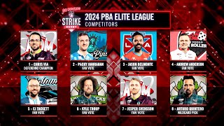 2024 Go Bowling PBA Elite League Strike Derby  Full PBA on FOX Telecast [upl. by Nueormahc]