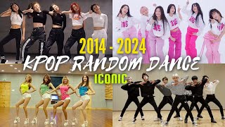 MIRRORED ICONIC KPOP RANDOM DANCE 2014  2024 [upl. by Rebmik683]