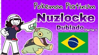 JAIDEN ANIMATIONS  POKEMON PLATINUM NUZLOCKE  Dublado 🇧🇷 parte 1 [upl. by Ecaroh137]