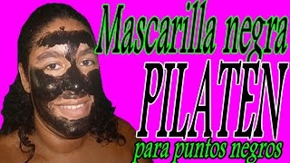 Mascarilla negra pilaten para eliminar puntos negros Ecuador [upl. by Huai994]