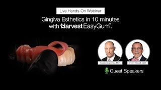 Gingiva Esthetics in 10 minutes with Harvest EasyGum® [upl. by Safire654]